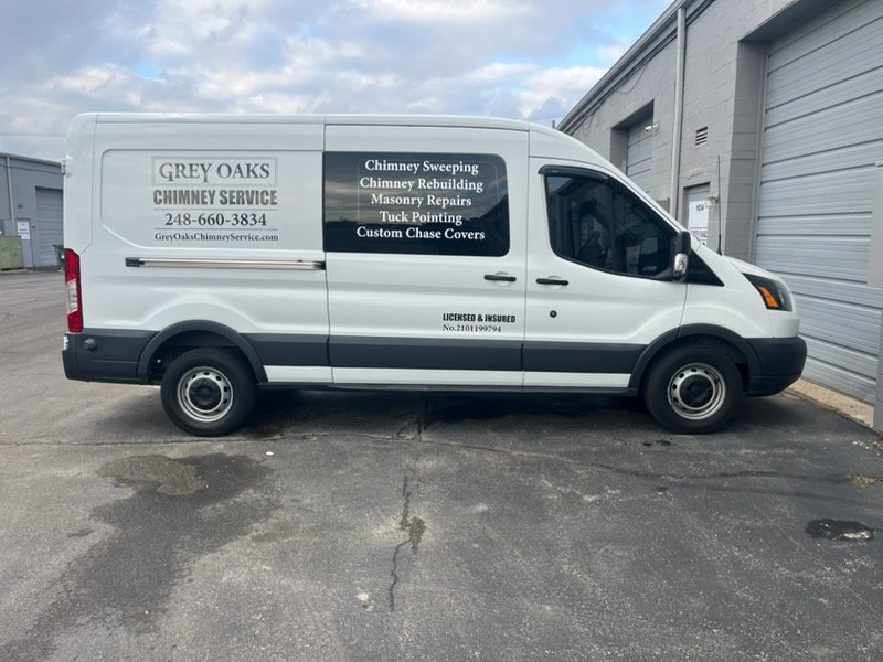 Grey Oaks Chimney Service — professional service vehicle